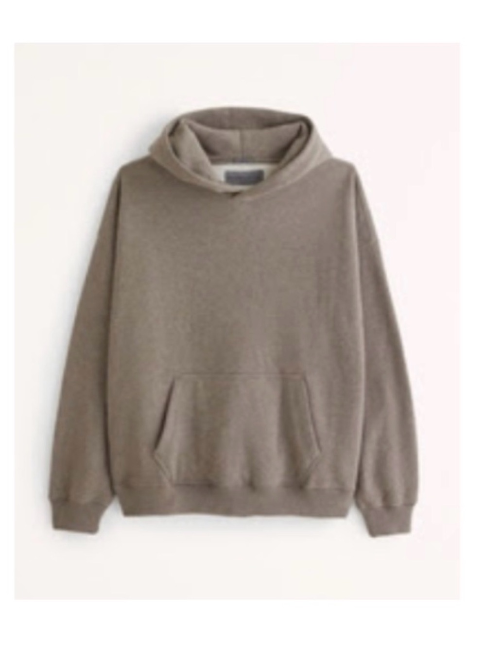 Men's Taupe Hoodie Sweatshirt